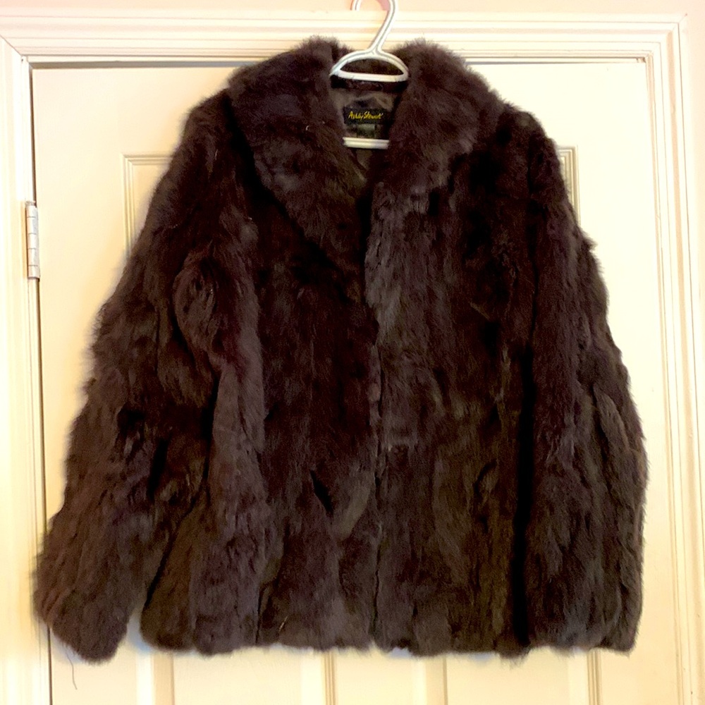 Rabbit fur jacket